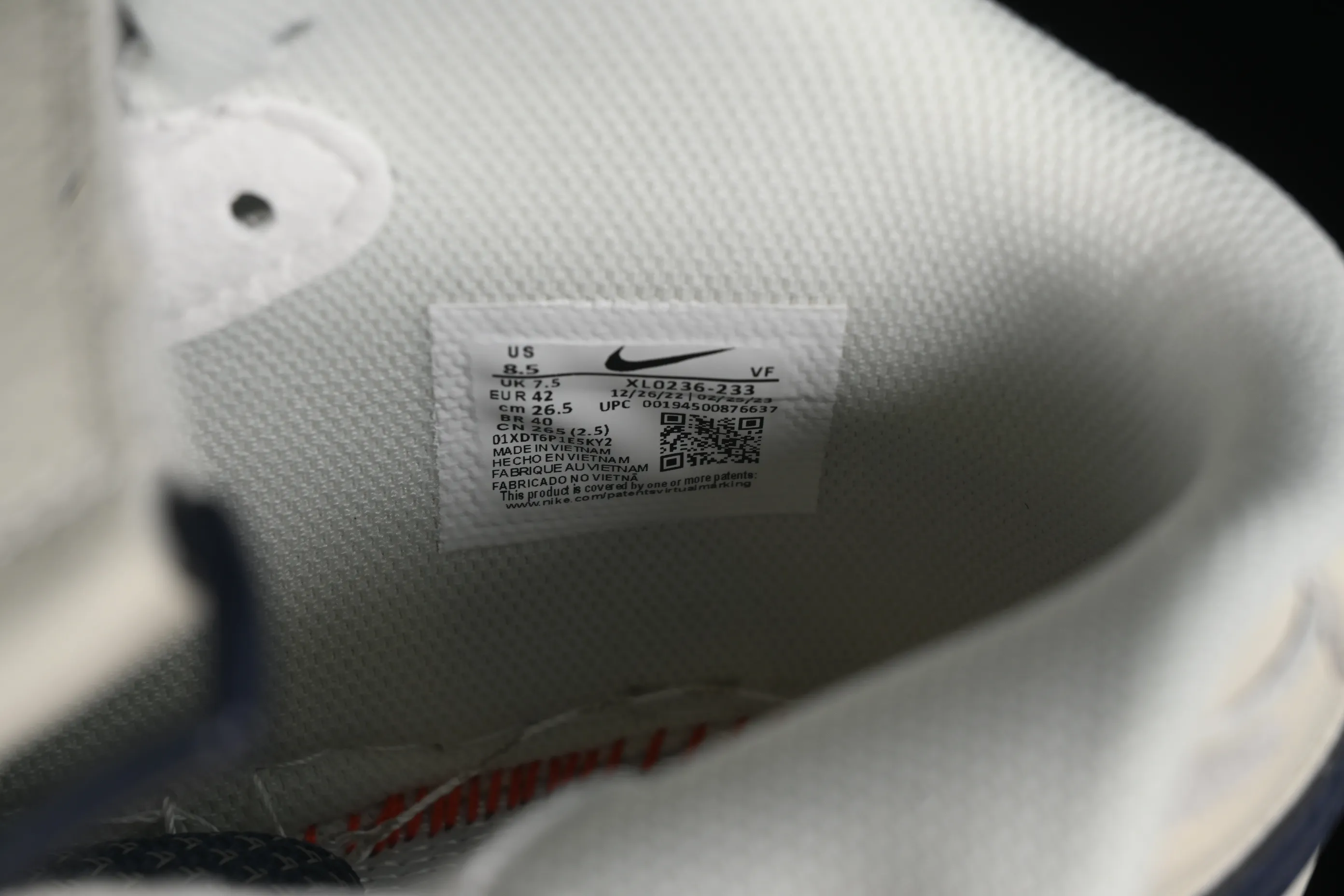 All categories Nk Air Force 1 Air Force series Nk Air Force 1 Mid Air Force mid-top Nk Air Force 1'07 Mid rice dark blue two-color bottom Air Force One starry mid-top casual sneakers XL0236-233